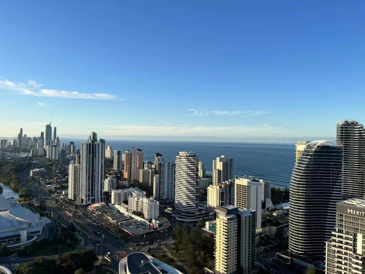 2 Bedroom Luxurious Family Apartment On 40Th Floor With Amazing Ocean Coastline Broadbeach Gold Coast Gc40 Buitenkant foto